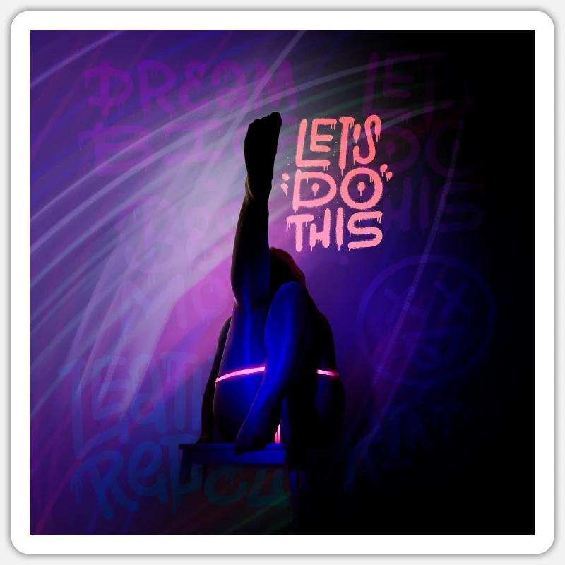 Sticker Größe S (10 x 10 cm) - 