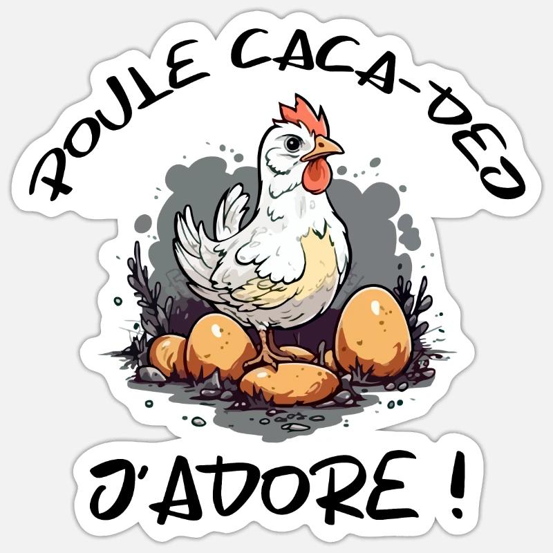 Sticker taille S (10 x 10 cm) - 