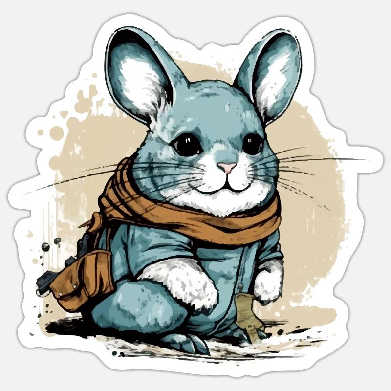 Sticker taille S (10 x 10 cm) - 