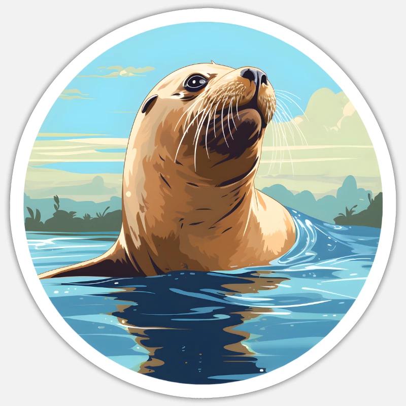 Sticker Größe S (10 x 10 cm) - 
