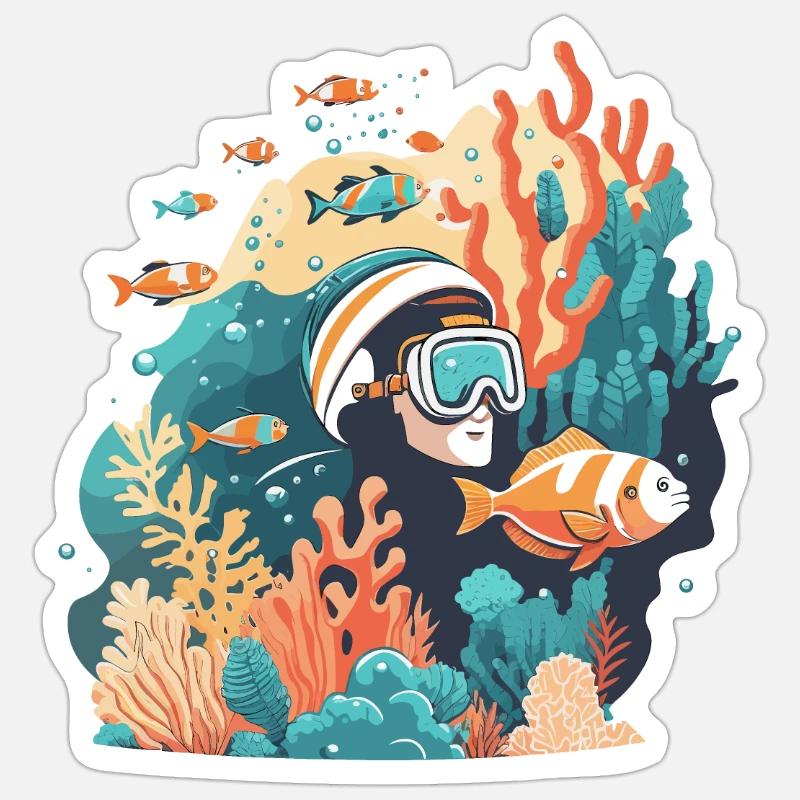 Sticker Größe S (10 x 10 cm) - 