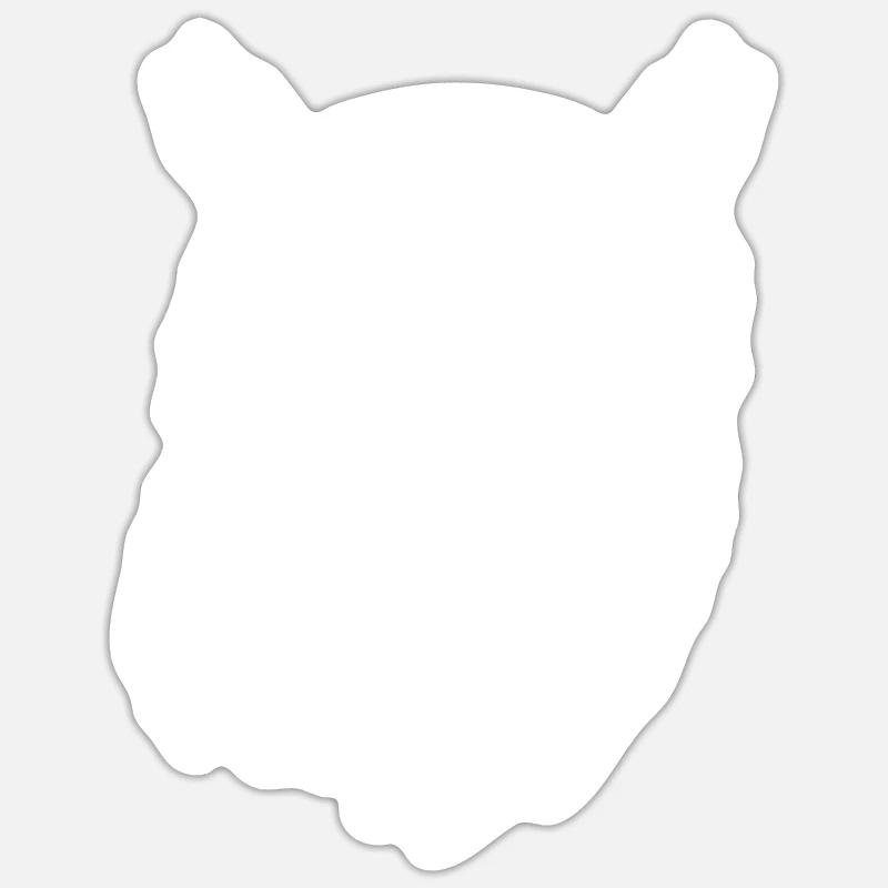 Eule Eulen Vogel Vögel Sticker Größe S (10 x 10 cm)