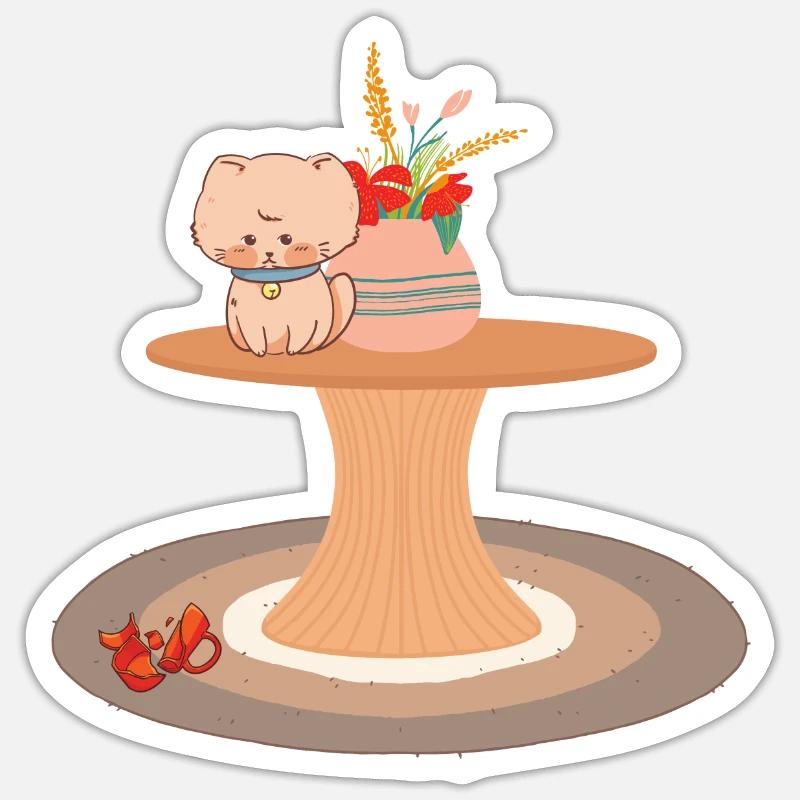 Sticker Größe S (10 x 10 cm) - 