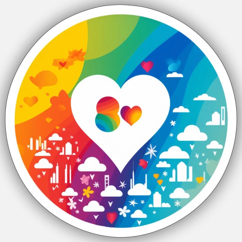 Sticker taille S (10 x 10 cm) - 