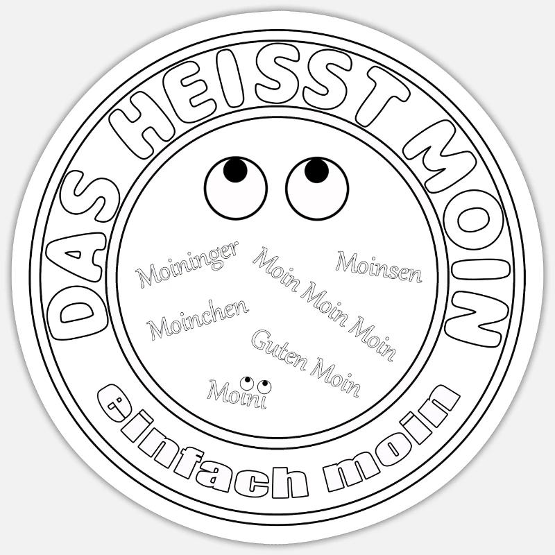 Sticker Größe S (10 x 10 cm) - 
