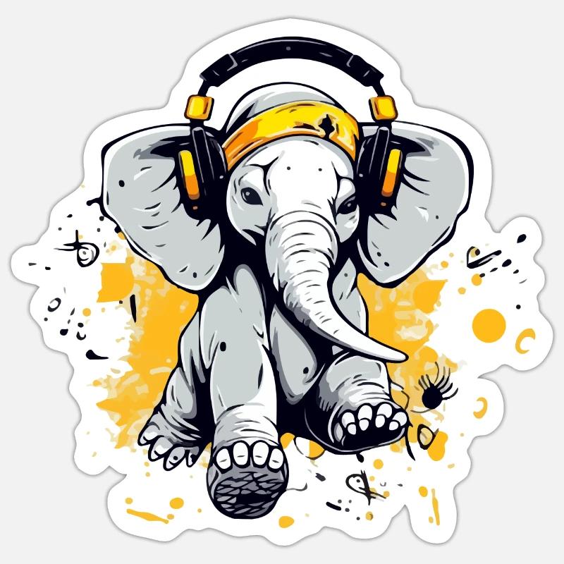 Sticker taille S (10 x 10 cm) - 