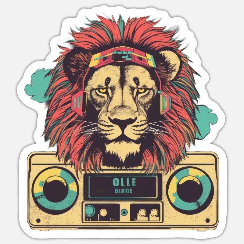 Sticker Größe S (10 x 10 cm) - 