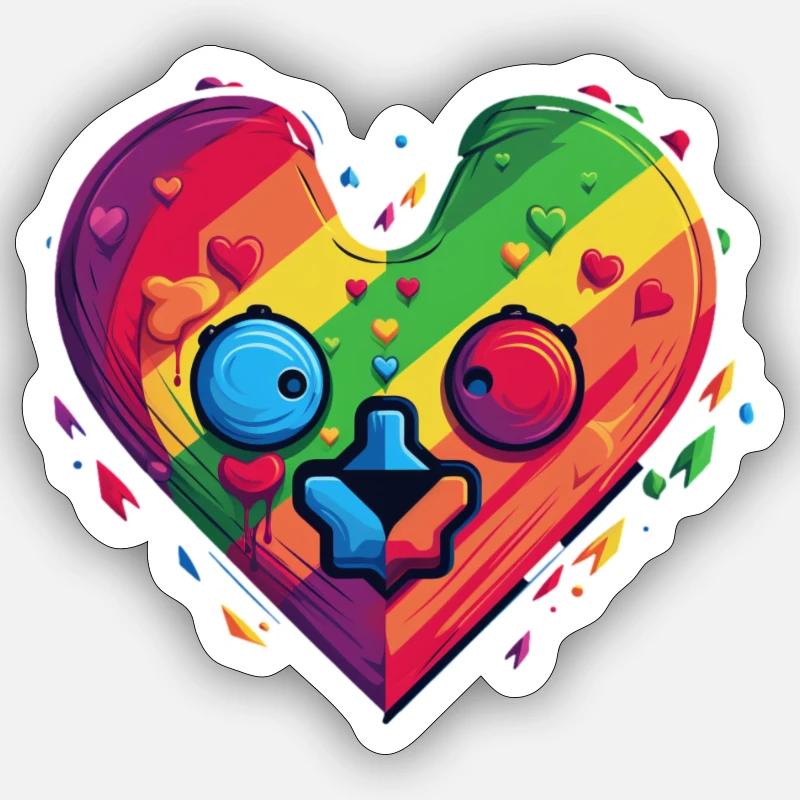 Sticker Größe S (10 x 10 cm) - 