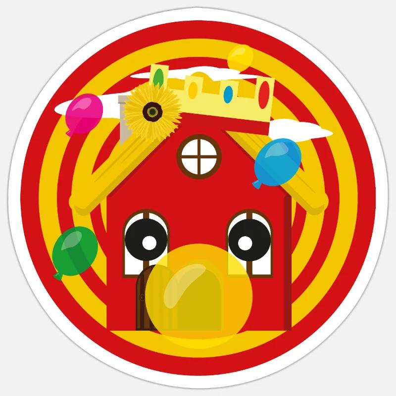 Sticker Größe S (10 x 10 cm) - 