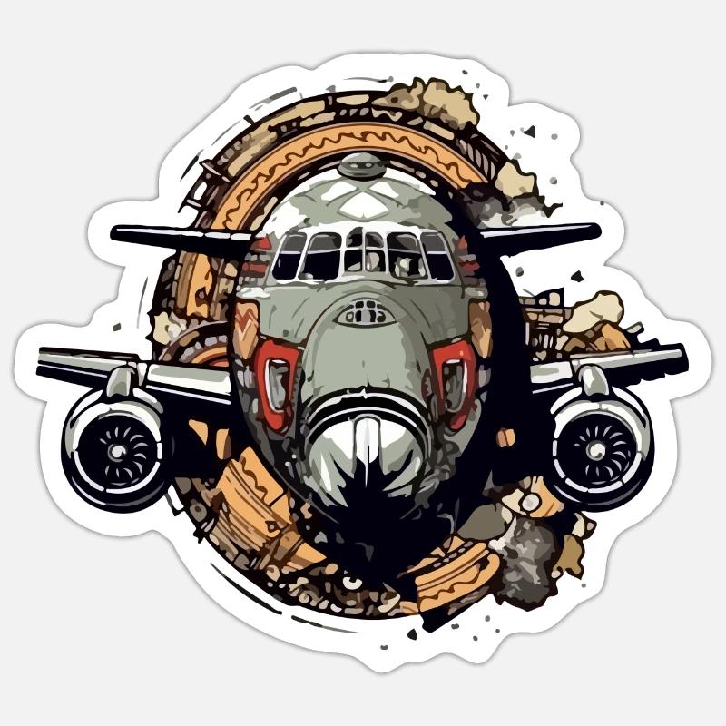 Sticker Größe S (10 x 10 cm) - 