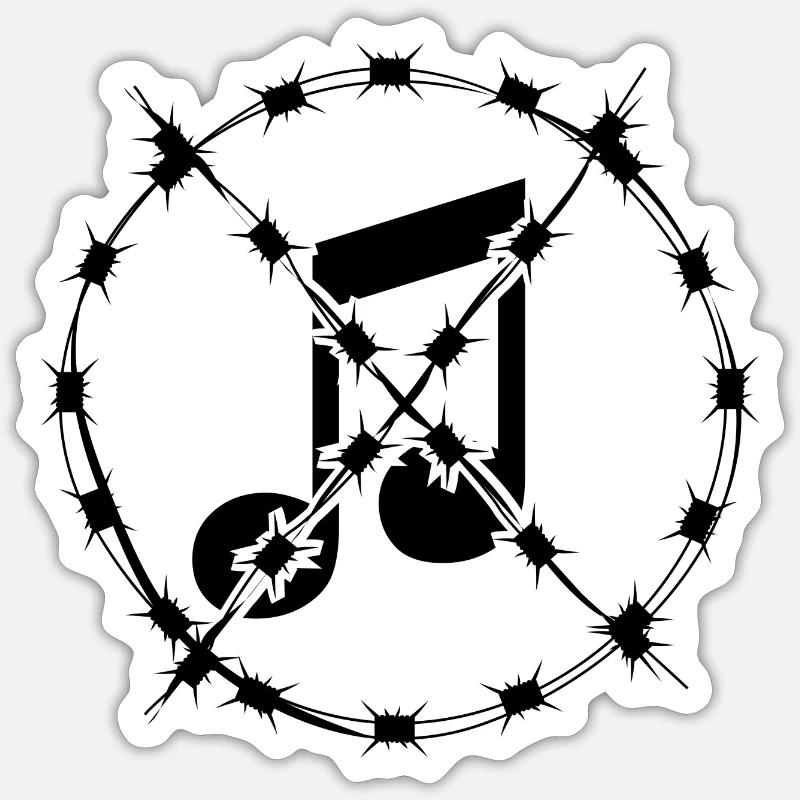 Sticker Größe S (10 x 10 cm) - 