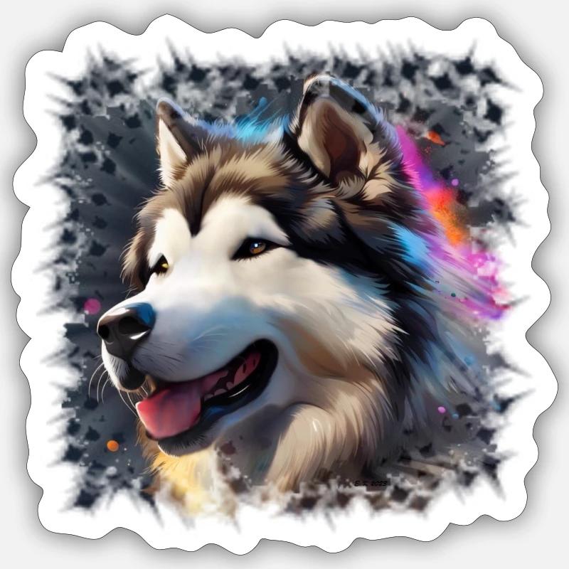 Sticker taille S (10 x 10 cm) - 