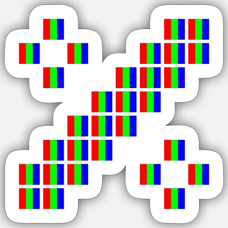 Sticker Größe S (10 x 10 cm) - 