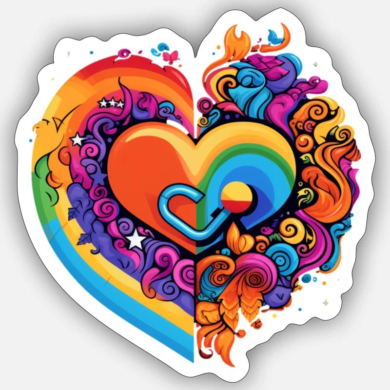 Sticker taille S (10 x 10 cm) - 