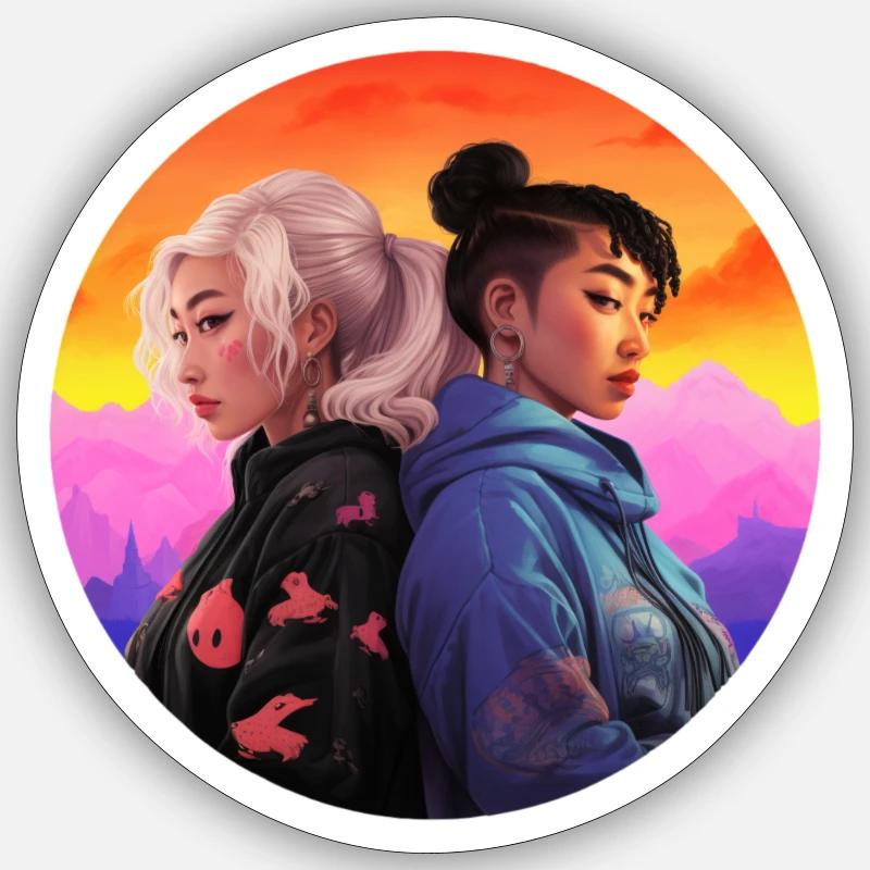 Sticker size S (10 x 10 cm) - 