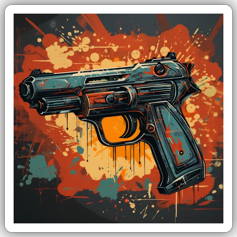 Sticker Größe S (10 x 10 cm) - 