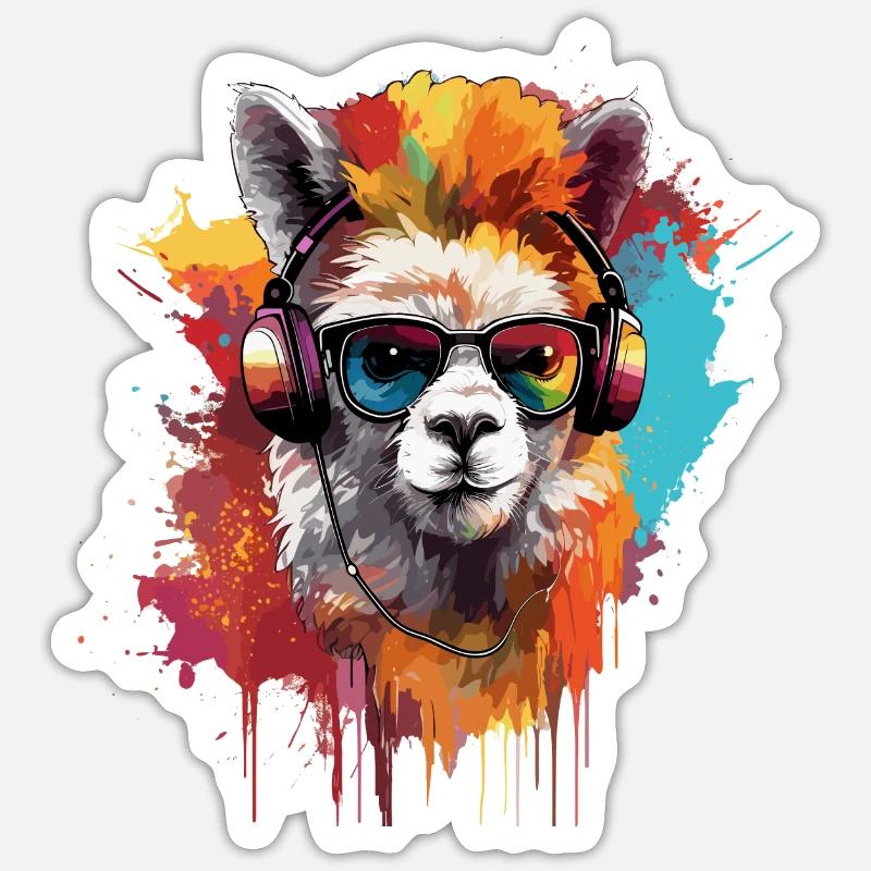 Sticker Größe S (10 x 10 cm) - 