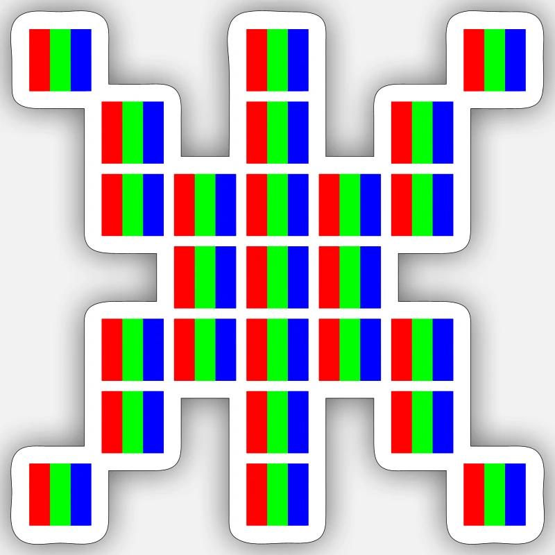 Sticker Größe S (10 x 10 cm) - 