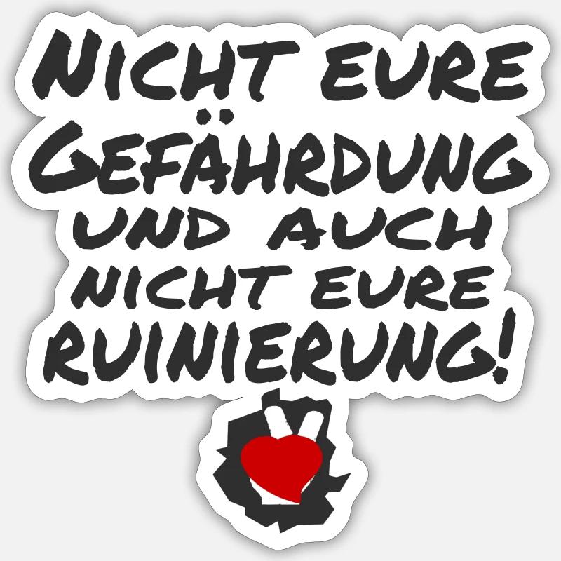 Sticker Größe S (10 x 10 cm) - 