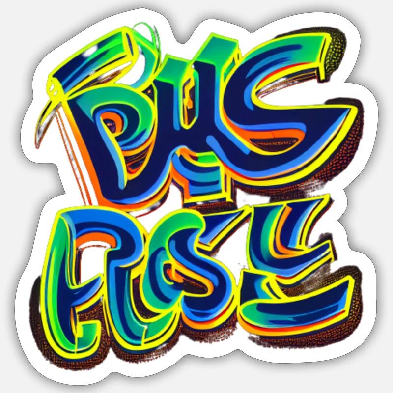 Sticker taille S (10 x 10 cm) - 