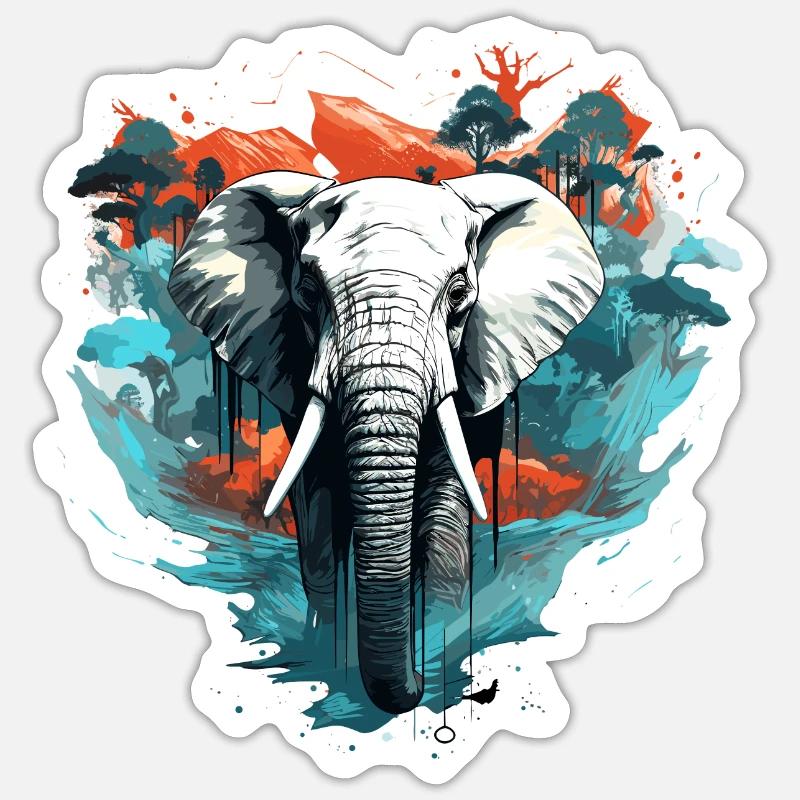 Sticker taille S (10 x 10 cm) - 
