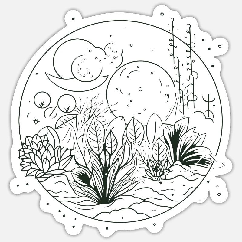 Sticker taille S (10 x 10 cm) - 