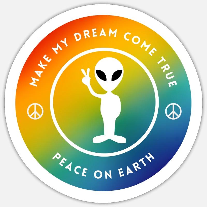 Sticker Größe S (10 x 10 cm) - 