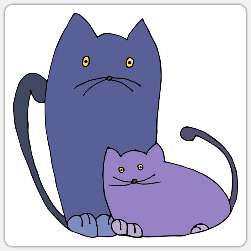 Sticker Größe S (10 x 10 cm) - 