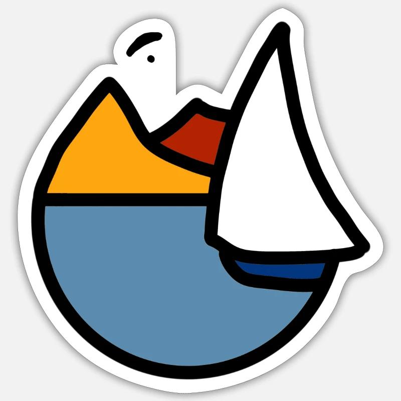 Sticker taille S (10 x 10 cm) - 