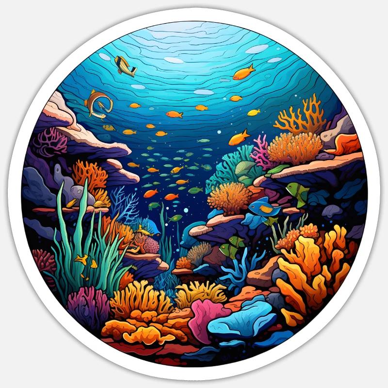 Sticker Größe S (10 x 10 cm) - 