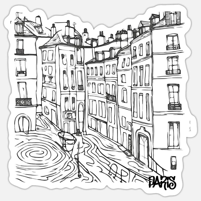 Sticker taille S (10 x 10 cm) - 