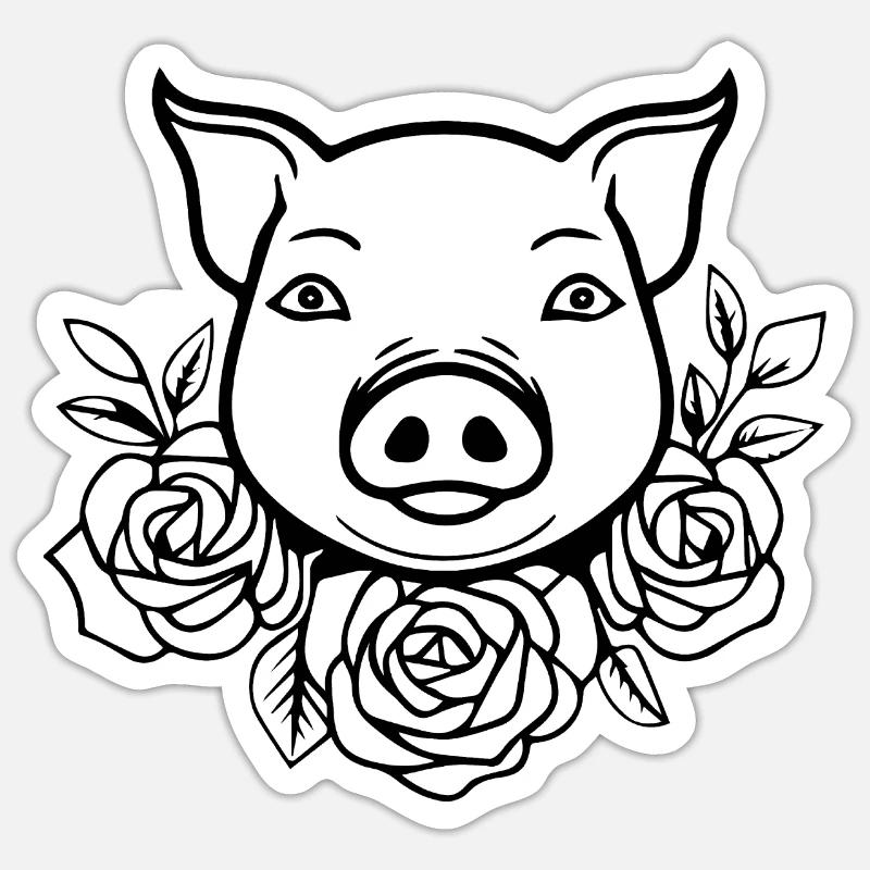 Sticker taille S (10 x 10 cm) - 