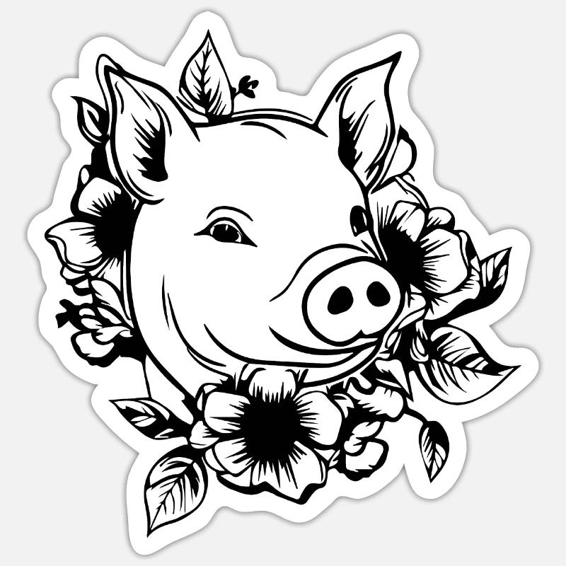 Sticker taille S (10 x 10 cm) - 