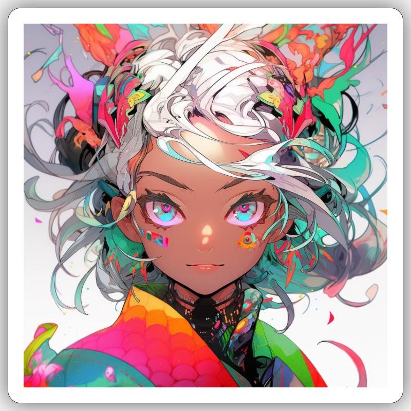 Epic Face Sticker size S (10 x 10 cm)