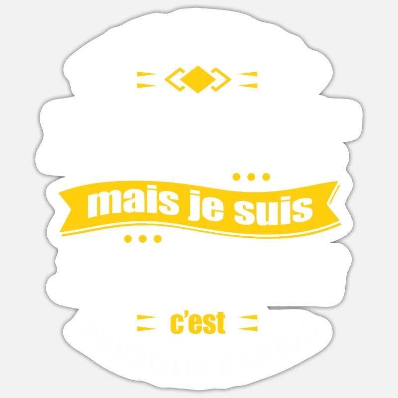 JONATHAN PARFAIT - PRENOM JONATHAN - Sticker taille S (10 x 10 cm) - blanc mat