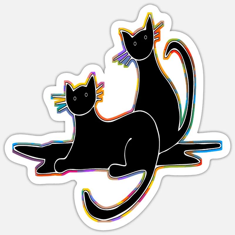 Sticker Größe S (10 x 10 cm) - 