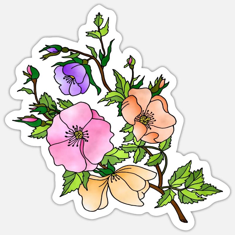 Sticker Größe S (10 x 10 cm) - 