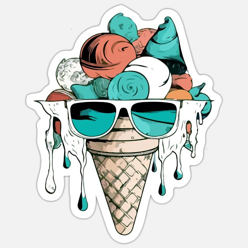 Sticker taille S (10 x 10 cm) - 