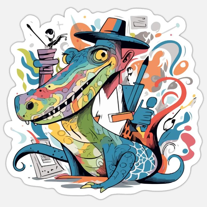 Sticker taille S (10 x 10 cm) - 