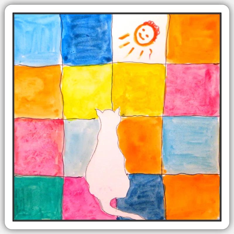 Sticker Größe S (10 x 10 cm) - 