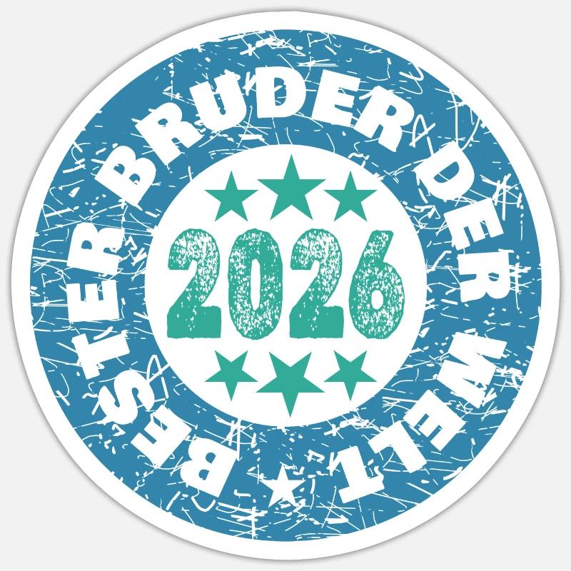 2026 - Sticker taille S (10 x 10 cm) - blanc mat