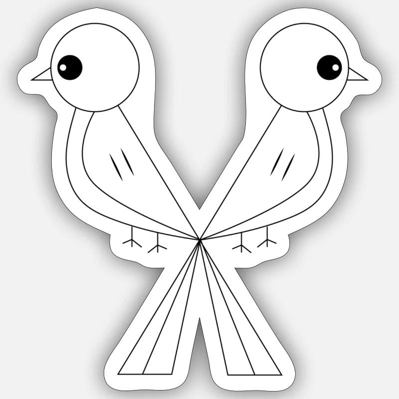 Sticker taille S (10 x 10 cm) - 