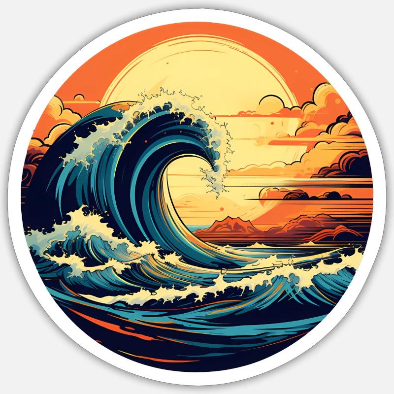 Sticker Größe S (10 x 10 cm) - 