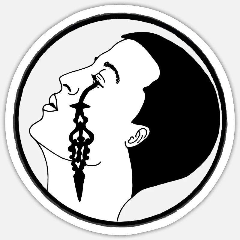 Tear of time Sticker size S (10 x 10 cm)