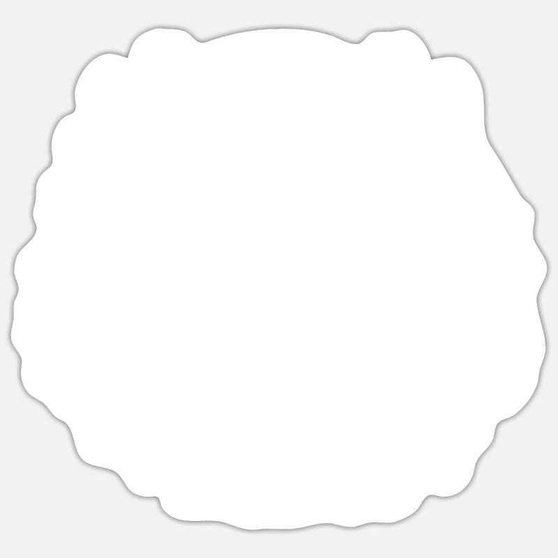 Pitbull - Sticker taille S (10 x 10 cm) - blanc mat