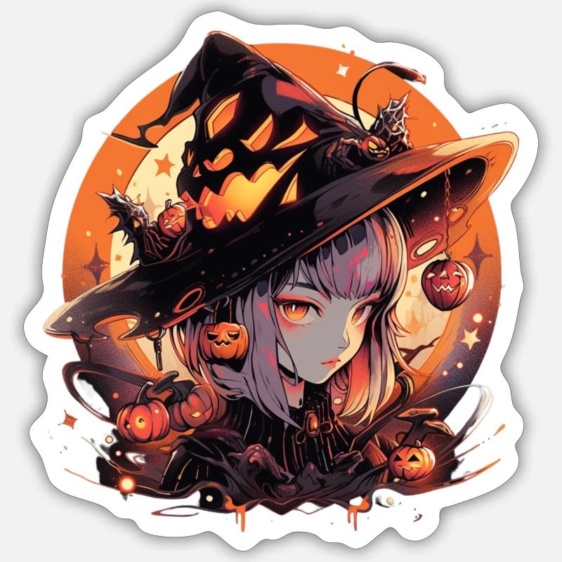 Risa - Sticker taille S (10 x 10 cm) - blanc mat