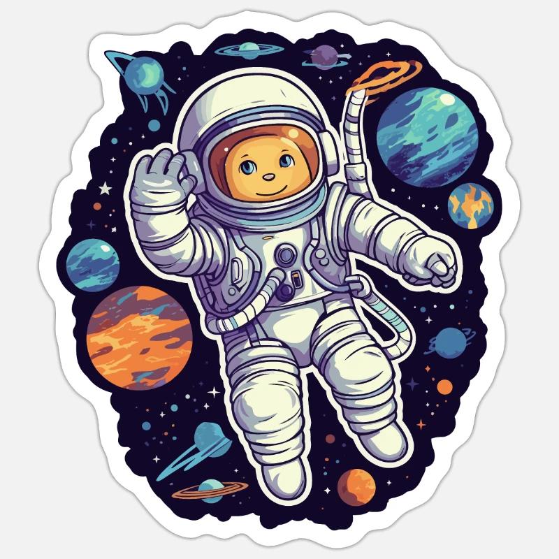 Sticker taille S (10 x 10 cm) - 