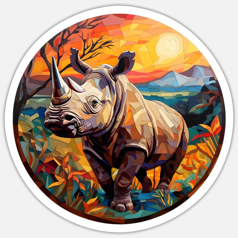 Sticker Größe S (10 x 10 cm) - 