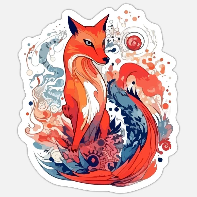 Sticker Größe S (10 x 10 cm) - 