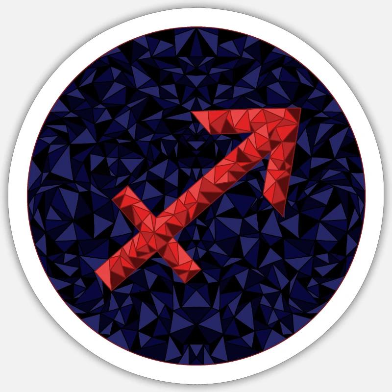 Saggitarius Sticker Größe S (10 x 10 cm)